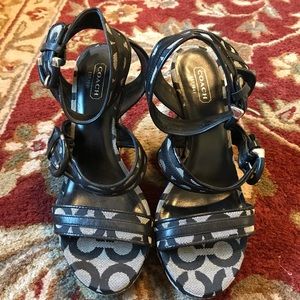 👡Coach Maralee Wedge Sandals 👡
